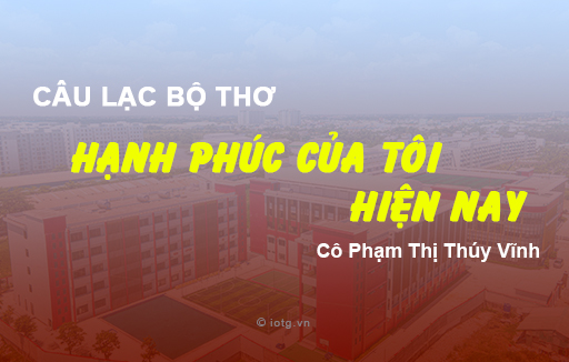 Hạnh phúc của tôi hiện nay