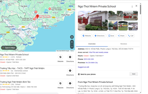 Ai có Top 5 địa chỉ những trường nội trú tại TPHCM có chất lượng giảng dạy vượt trội?