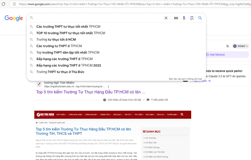 Có Ưu Thế Gì Khi Học Tại Trường Tư Thục Tốt Nhất Ở TPHCM