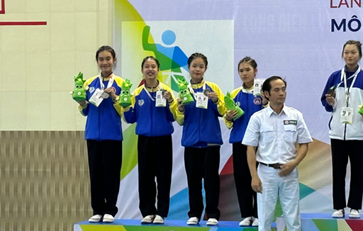 Em Hồ Thị Ngọc Nhi đạt thành tích cao trong Hội khỏe phù đổng toàn quốc lần thứ X năm 2024