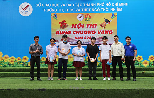 Hội thi Rung chuông vàng với chủ đề Vòng tay bè bạn năm 2023