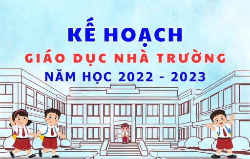 Kế hoạch Giáo dục nhà trường, năm học 2022 - 2023