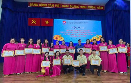 Trường Ngô Thời Nhiệm đạt thành tích cao trong Hội thi Giáo viên thiết kế bài giảng e-learning trên LMS cấp Tiểu học và Trung học cơ sở Thành phố Thủ Đức năm học 2023 - 2024