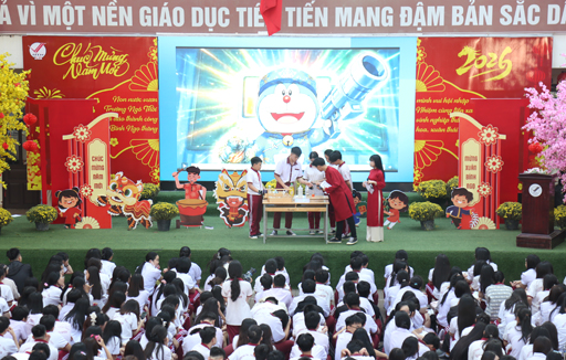 Trường TiH, THCS và THPT Ngô Thời Nhiệm tổ chức chuyên đề Hóa học trong đời sống