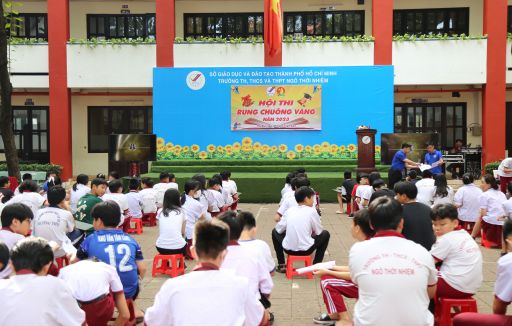 Hội thi Rung chuông vàng với chủ đề Vòng tay bè bạn năm 2023