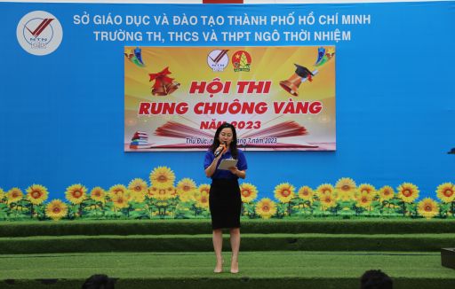 Hội thi Rung chuông vàng với chủ đề Vòng tay bè bạn năm 2023