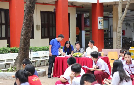 Hội thi Rung chuông vàng với chủ đề Vòng tay bè bạn năm 2023