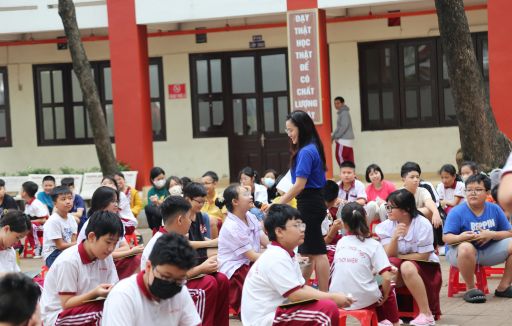 Hội thi Rung chuông vàng với chủ đề Vòng tay bè bạn năm 2023