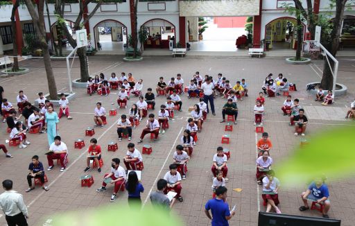 Hội thi Rung chuông vàng với chủ đề Vòng tay bè bạn năm 2023