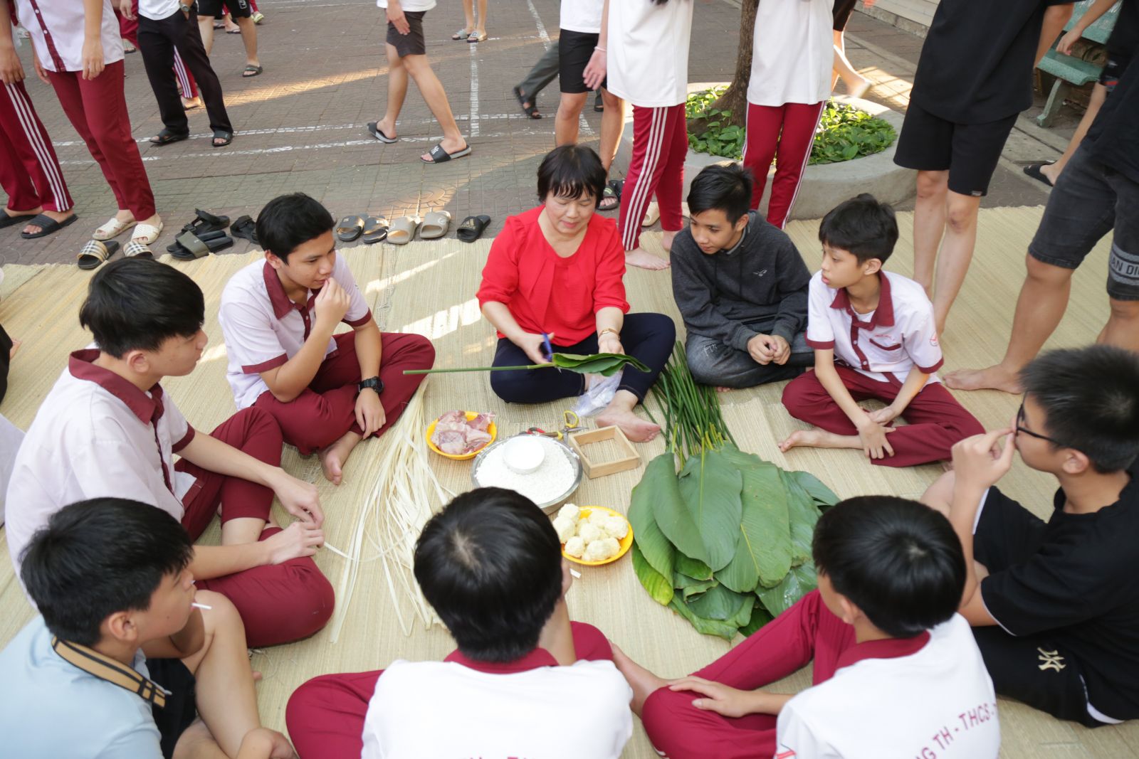 Hội xuân hệ thống trường Ngô Thời Nhiệm: Vui tươi và hạnh phúc