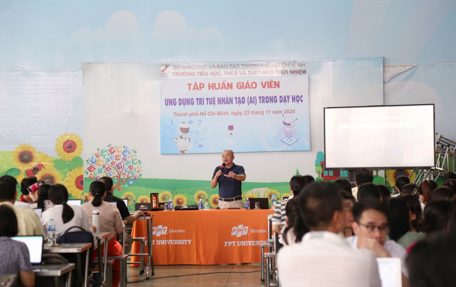 Ông Hồ Hải - Giám đốc dự án ứng dụng AI - Đại học FPT vì cộng đồng - Ảnh: Diep Nguyen Pro