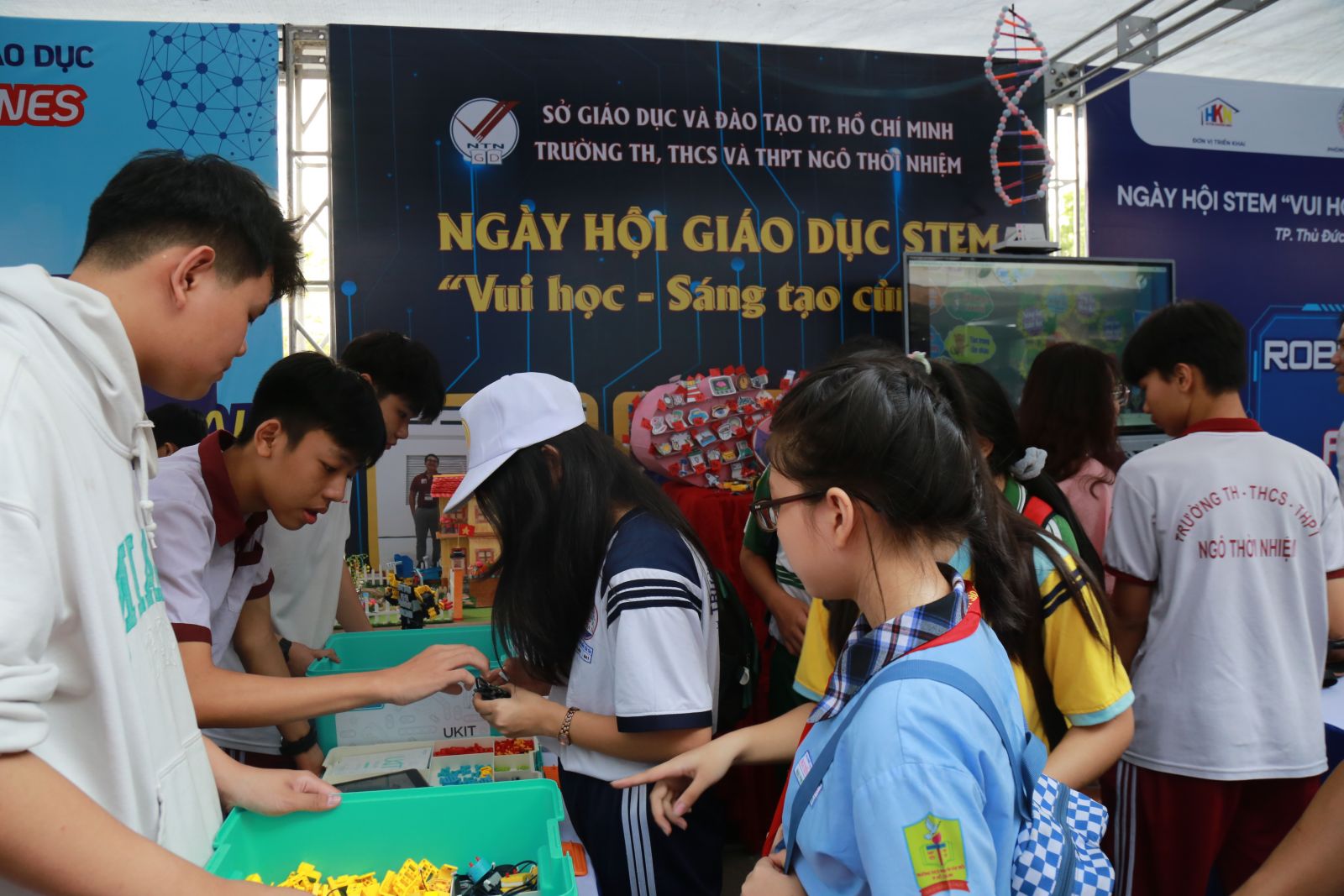 Những sản phẩm STEM thu hút nhiều học sinh cấp 2