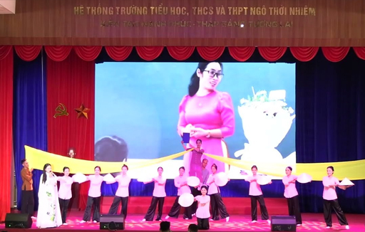 Chủ đề: Tri ân người thầy, Thắp sáng tương lai - Đội thi cơ sở Bình Dương