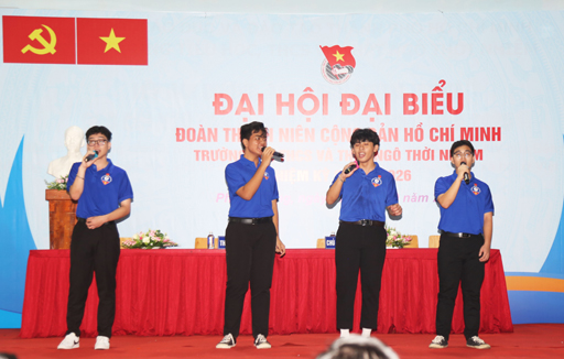 Đại hội Đoàn trường Ngô Thời Nhiệm năm học 2025 – 2026