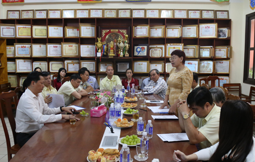 Hội nghị BCH (mở rộng) Công đoàn Trường TH, THCS và THPT Ngô Thời Nhiệm lần I, nhiệm kỳ 2023 - 2028 