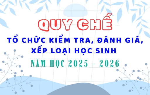 Quyết định số 232/QĐ-NTN Về việc ban hành quy chế tổ chức kiểm tra, đánh giá, xếp loại học sinh năm học 2025 - 2026